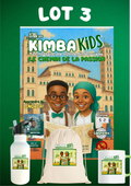 Le magazine KIMBA KIDS + 1 MUG + 1 GOURDE + 1 SAC DE GOUTER