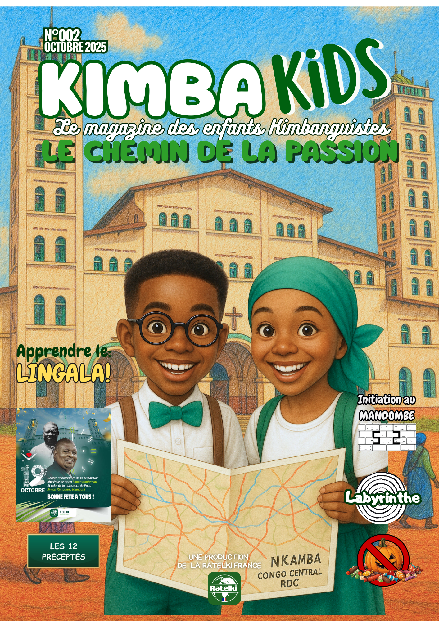 KIMBA KIDS numéro 2 - Octobre 2025 - 50 exemplaires